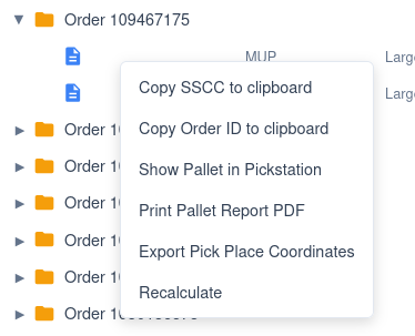 Webpage Palletizing Plans