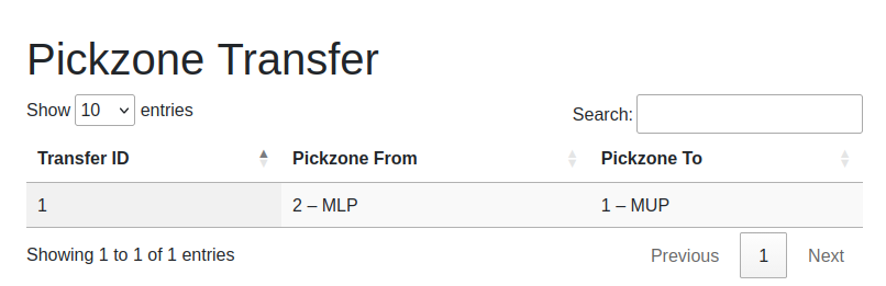 Webpage Pickzone Transfer Context Menu
